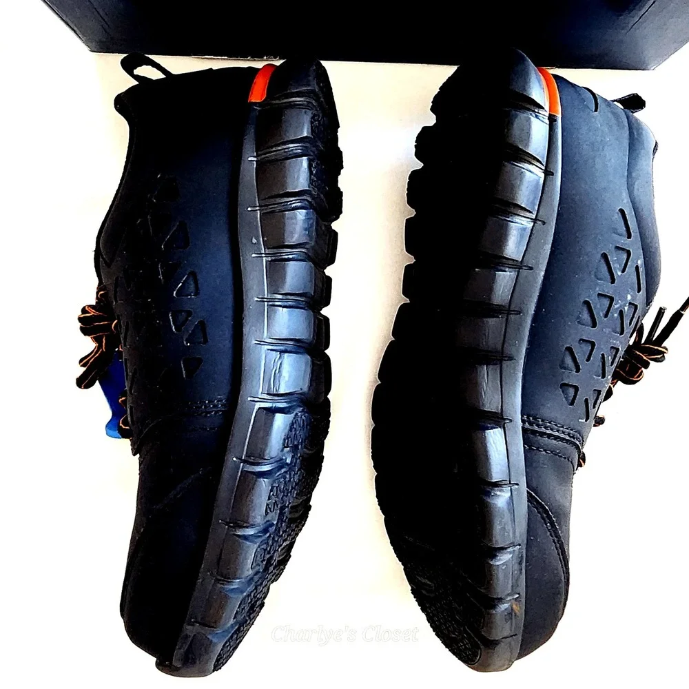 Reebok Sublite Cushion Blk/Orange‎ Comp Toe RB4050 Work Shoe USM-7W W-9W